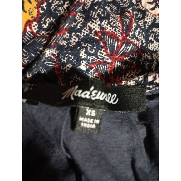 Madewell Dress Ladies Extra Small Navy Mini Dress - Picture 6 of 8